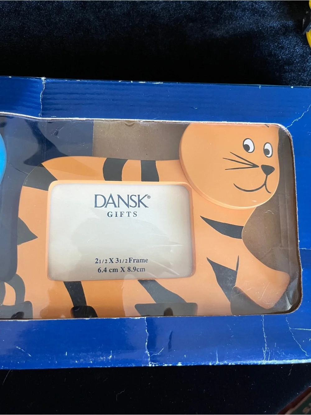 DANSK 3 Picture Frame Set NOAH’S Ark Lion Elephant Tiger New